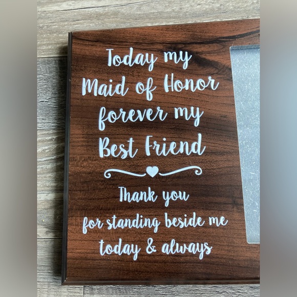 Maid Of Honor Picture Frame - Picture 2 of 8